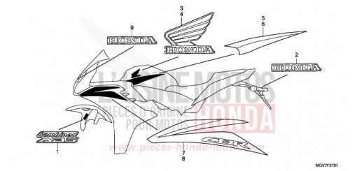 MARK (2) CBR600FB de 2011